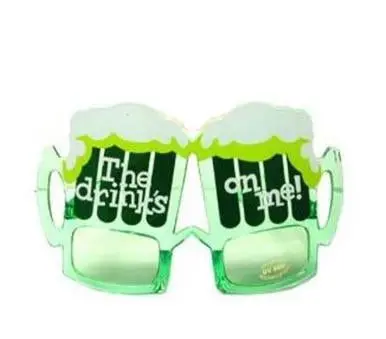 The Drinks Beers On Me Party Glasses 1