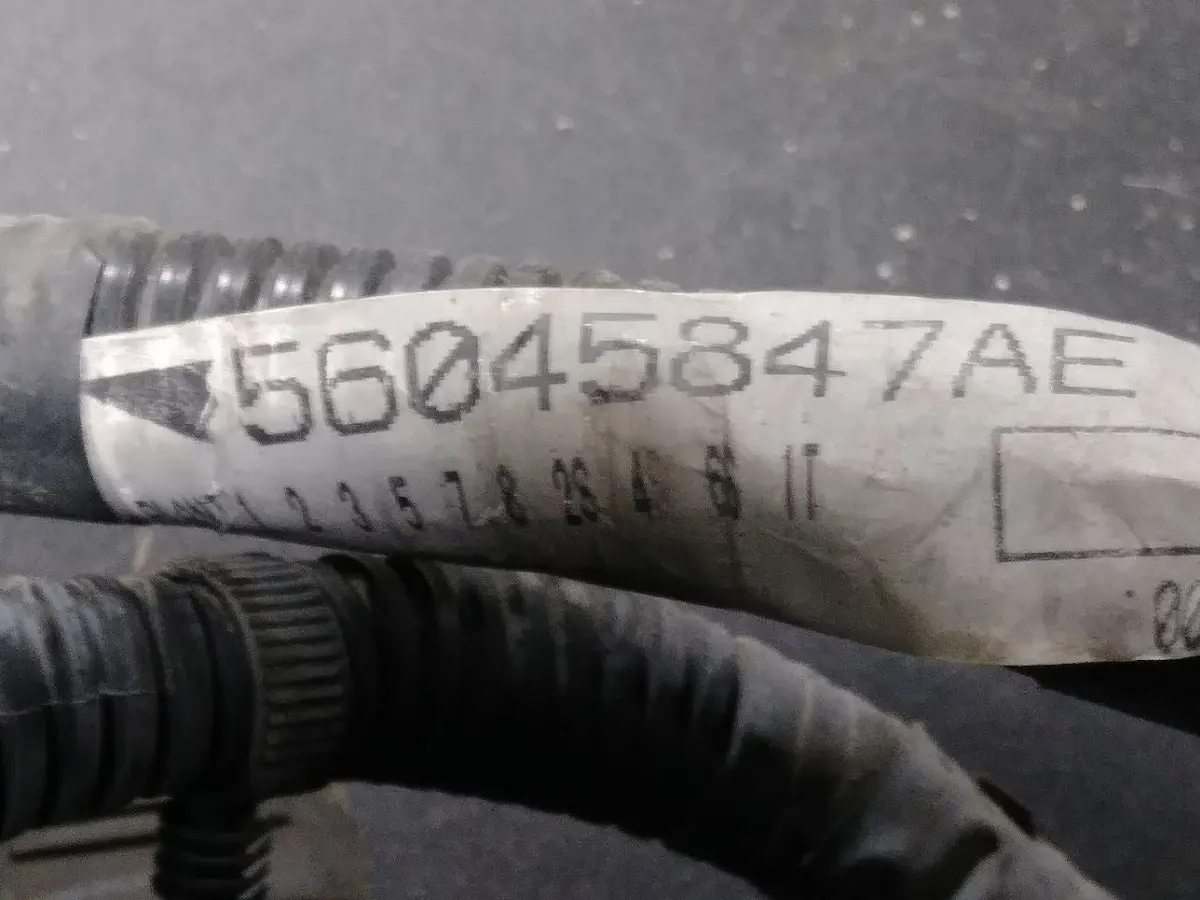 2002 Dodge Ram 1500 Chassis Wire Harness. Part Number 56045847Ae 1