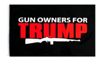 Gun Owners For Donald Trump 3 X 5 American Flag 1