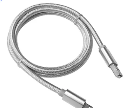 New Style 6 Foot Type C Cloth Braided Phone Cord (Sold By The Piece) 1