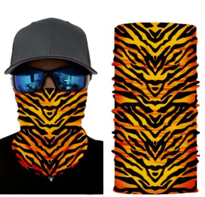 Bangal Tiger Multi Function Seamless Bandana Wrap 1