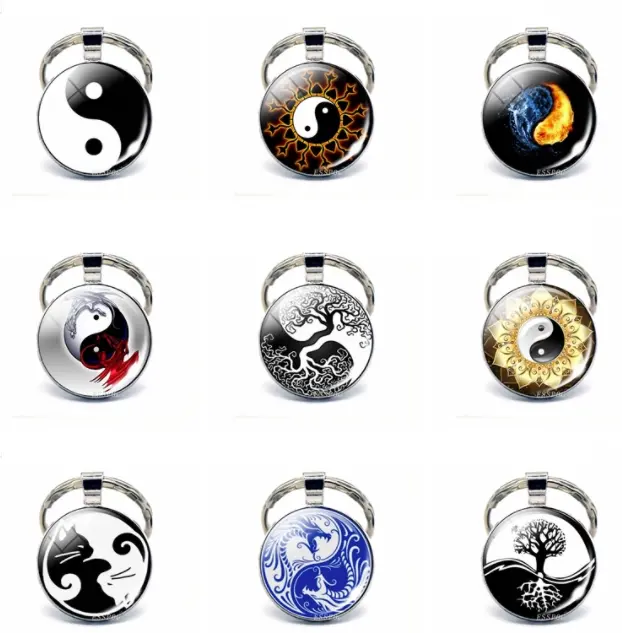Yin Yang Keychains *Pick Style* 1