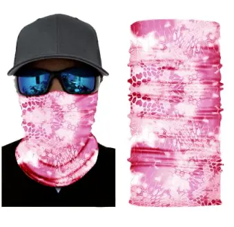 Pink Hive Seamless Bandana Face Cover Tube Multi Function Mask Wraps 1
