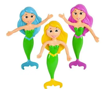 4" Bendable Mermaid Doll Assortment (Sold By The Piece Or Dozen) 1