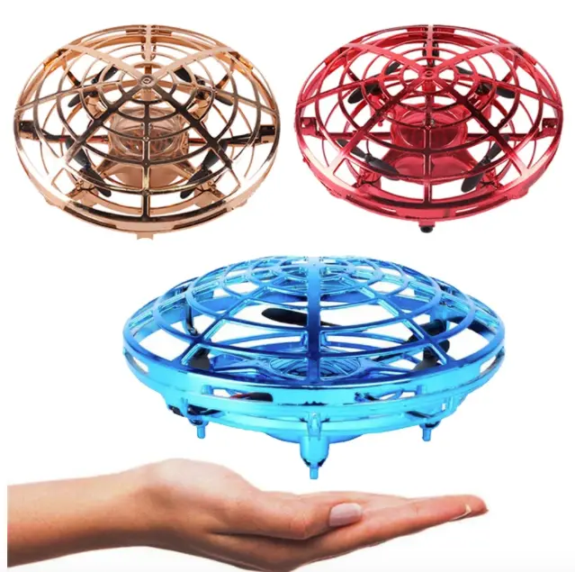 Motion Censored Self Flying Light Up Hover Ufo ( Sold By The Piece) 1