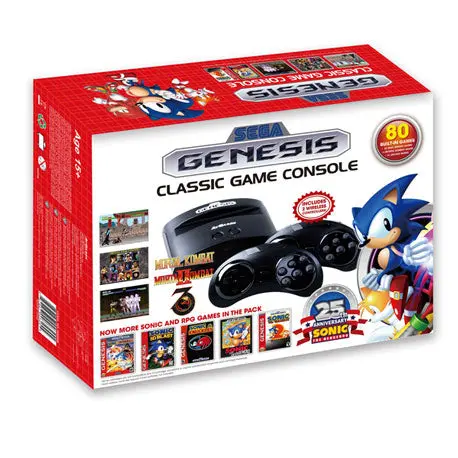 Sega Mega Drive Classic Game Console With 80 Games 1
