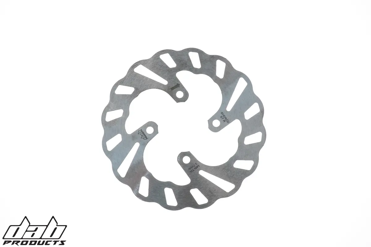Dab Products Rear Wavy Brake Disc To Fit Sherco Gas Gas Trs Vertigo & Jotagas 1
