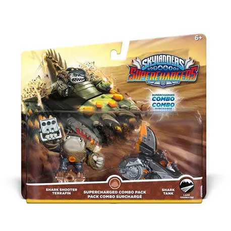 Skylanders Supercharger Combo Dual Pack: Shark Shooter Terrafin And Shark Tank 1