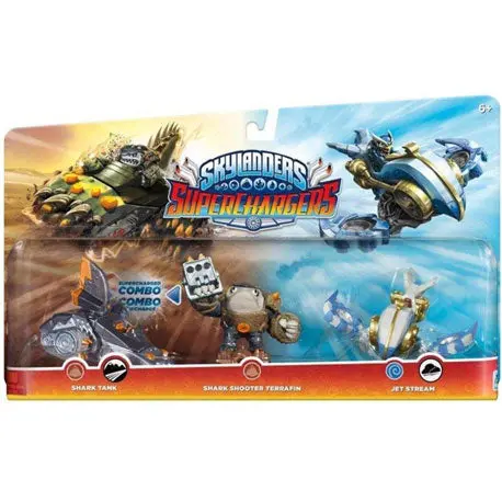 Skylanders Supercharges (Shark Tank, Shark Shooter Terrafin And Jet Stream) 1