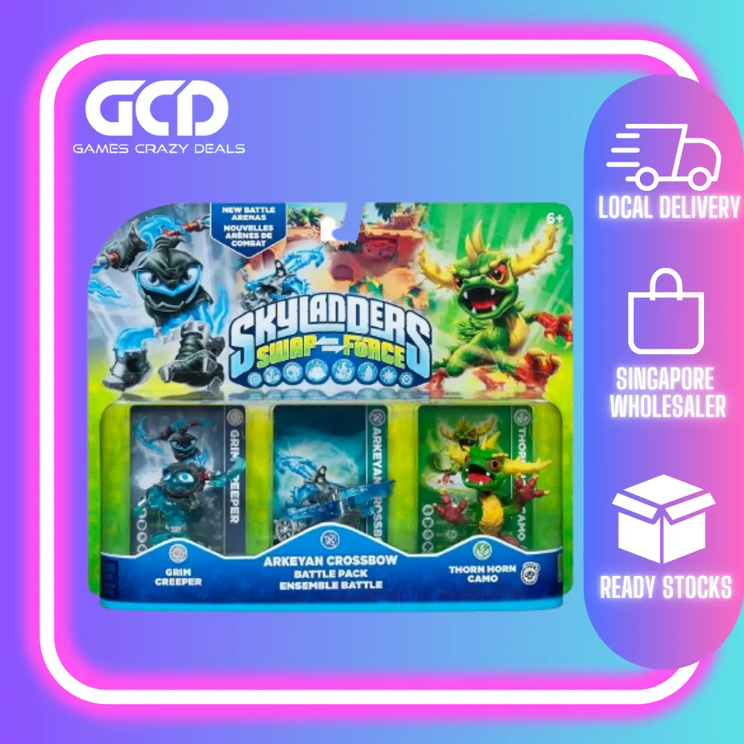 Skylanders Swap Force Arkeyan Crossbow Battle Pack *Figurine Only, No Game Disc Included** 1