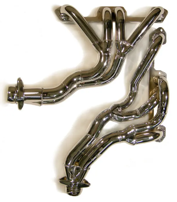 Small Block A, B, And E Body Tri-Y Under Chassis Headers - Mild Steel 1