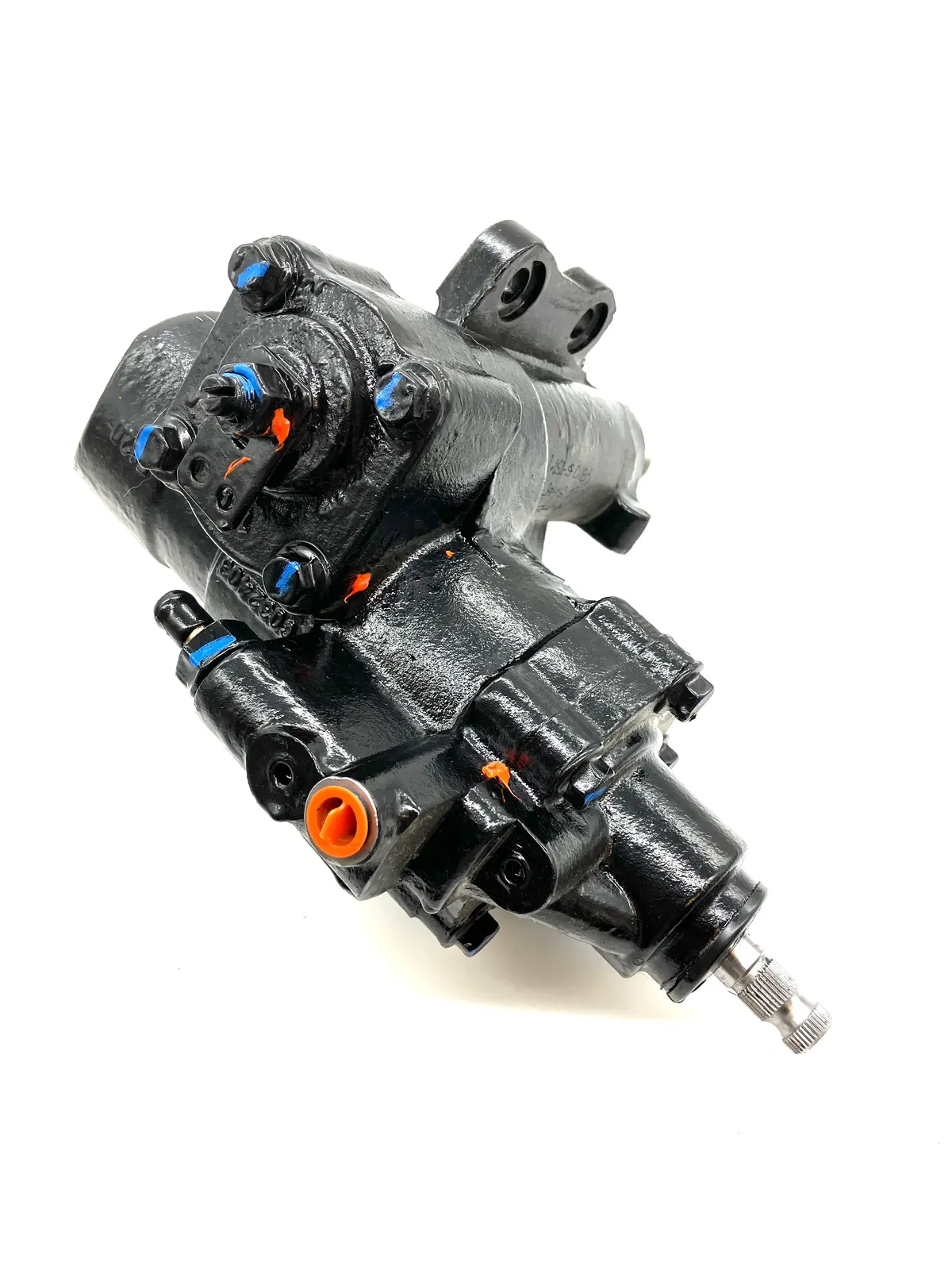 Reman Steering Gear New Type Casting - Large Sector Shaft  1965-76 1 1/8" 1