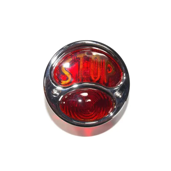 New Right Vintage Style Taillight With ”Stop” Lens - Ntl234 (Right) 1