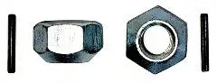 Strut Rod Nuts & Pins 1963-72 A-Body Front 9/16-18 1