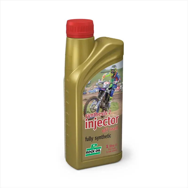 Rock Oil Synthesis 2 Injector  2T Off Road Oil 1Ltr For Ktm Gas Gas Beta Sherco Etc 1