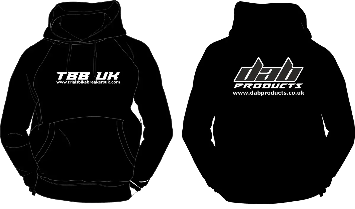 Tbb Uk / Dab Products Team Hoodie Black 1