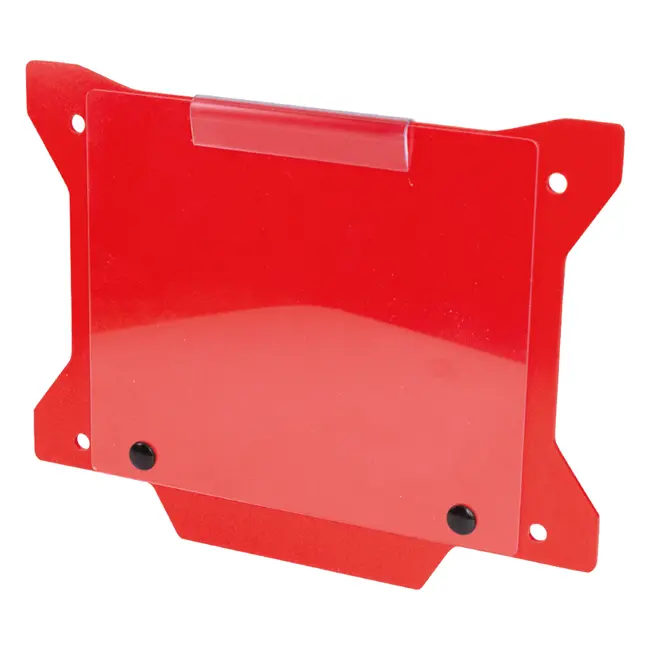 Dab Products Factory Trials Number Board Plate With Window Red 1