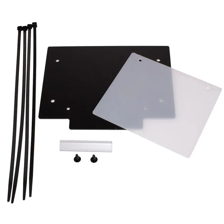 Dab Products Trials Number Board Plate With Window Black 1