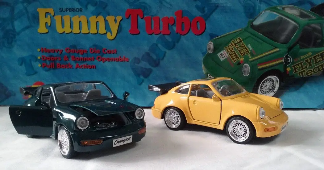 Funny Turbo Pull Back Die Cast Cars 1