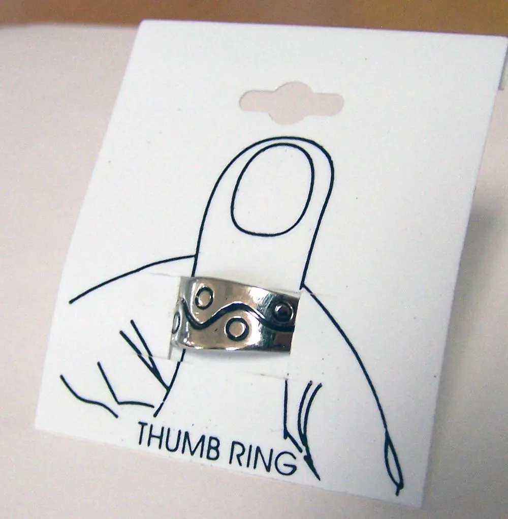 Cuffed Thumb Finger Ring 1