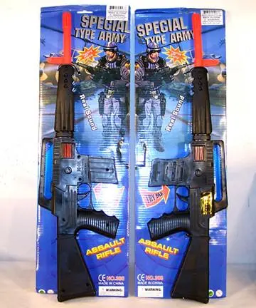 M16 Black Sparkling Machine Gun W Noise 1