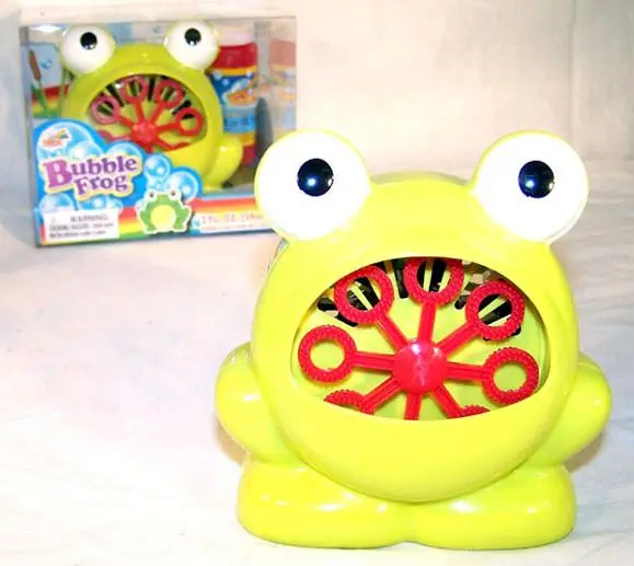 Green Frog Bubble Blowing Machine 1