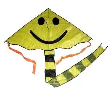 Smile Face Kites W String 1
