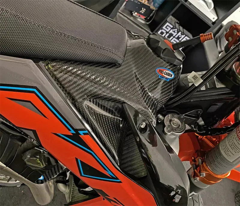 Pro Carbon Ktm Tank Cover 2020-2023 Full Set 350+500 Exc-F + Xcf-W (Us Models) Not 450 1