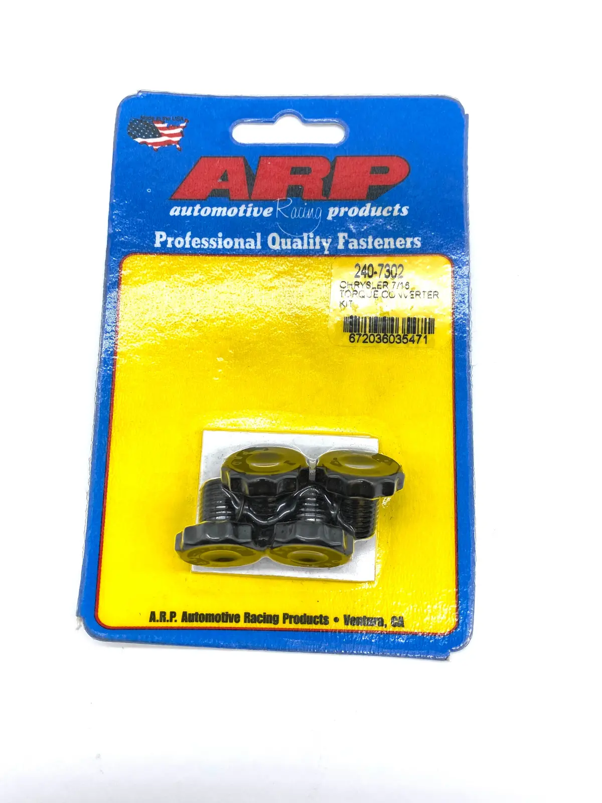 Torque Converter Bolts Hd 7/16-20 X 1/2" Set Of 4 1