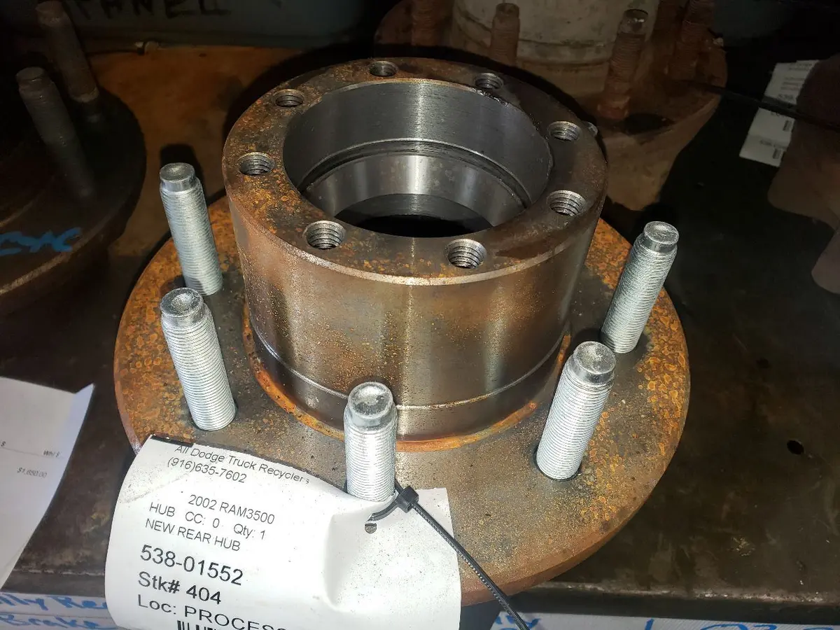 2002 Ram 3500 Drw New Billet Rear Hub 1