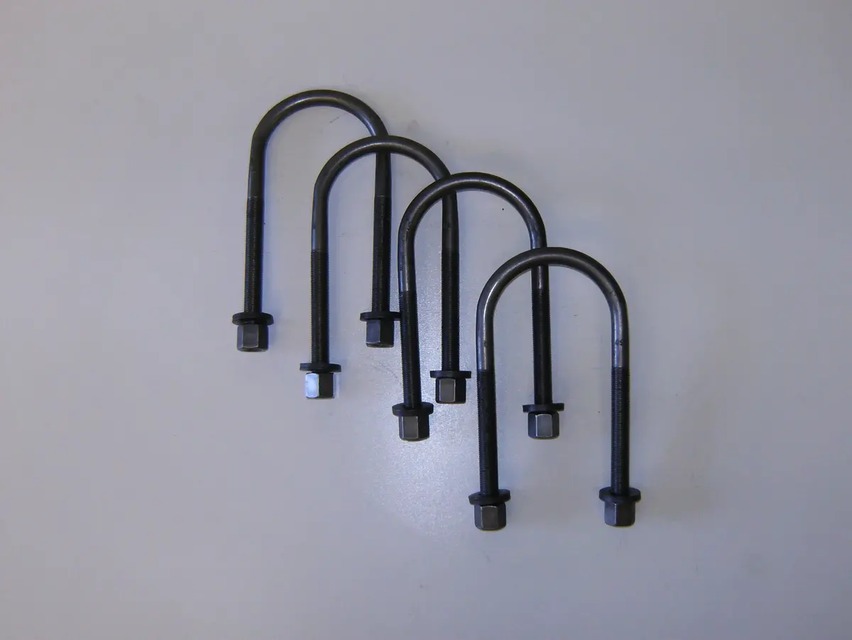 Rear Axle U Bolts 3" X 7" - Set Of 4 1