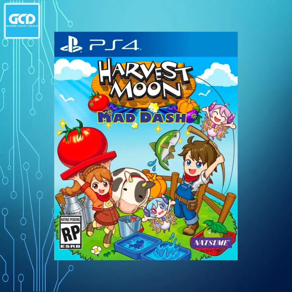Ps4 Harvest Moon: Mad Dash (R-All) *Hsc Stock* 1