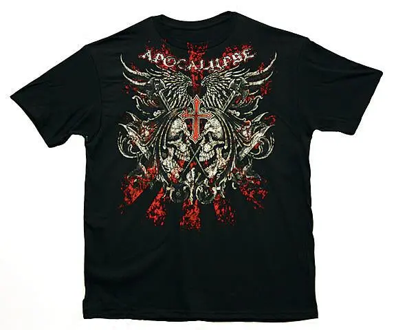 Magic Apocalypse Skull Daggers Tee Shirt 1