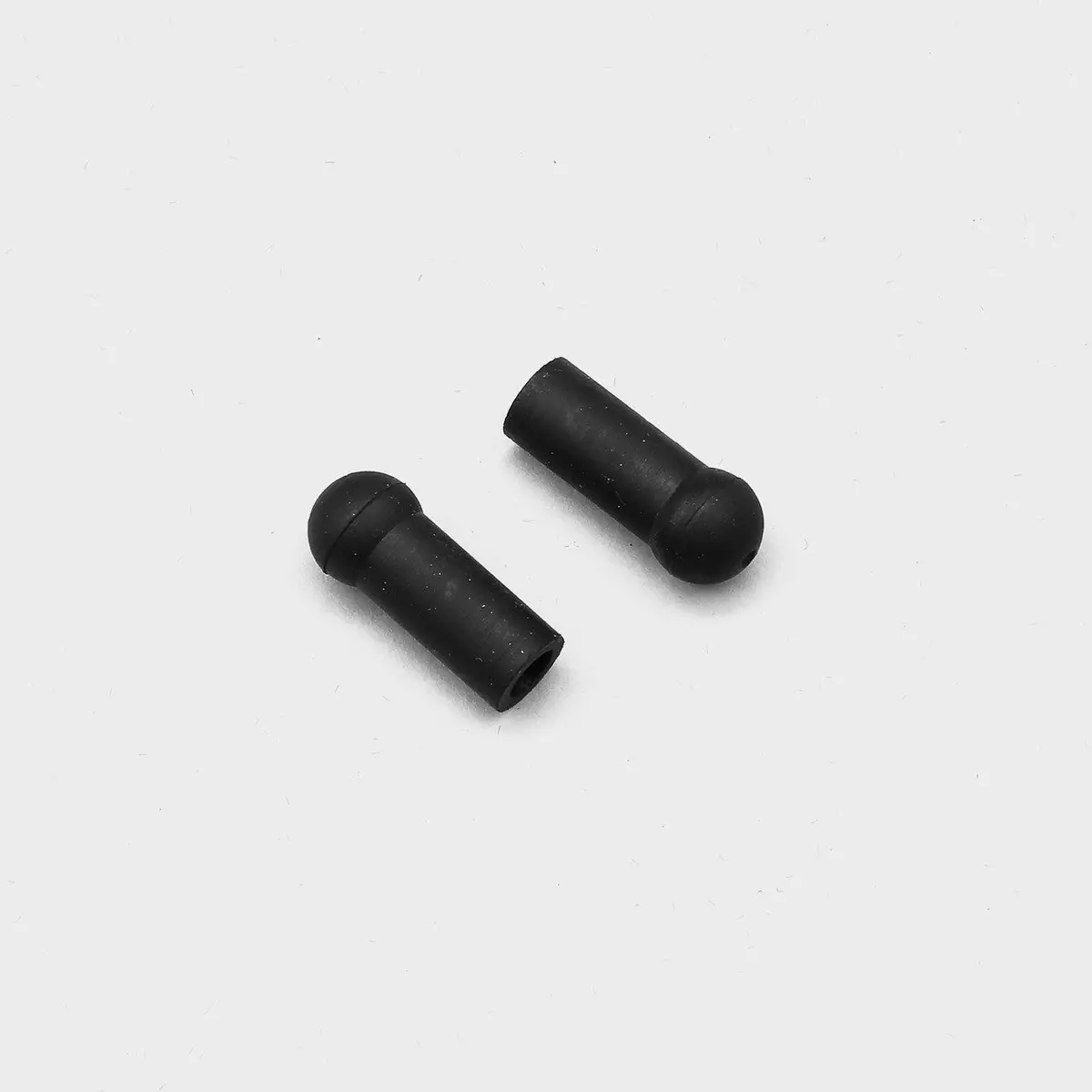 Sun Visor Tips Pair 66-74  A,B,E Body Black 1
