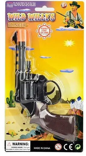 Western Revolver Plastic Cap Gun 1