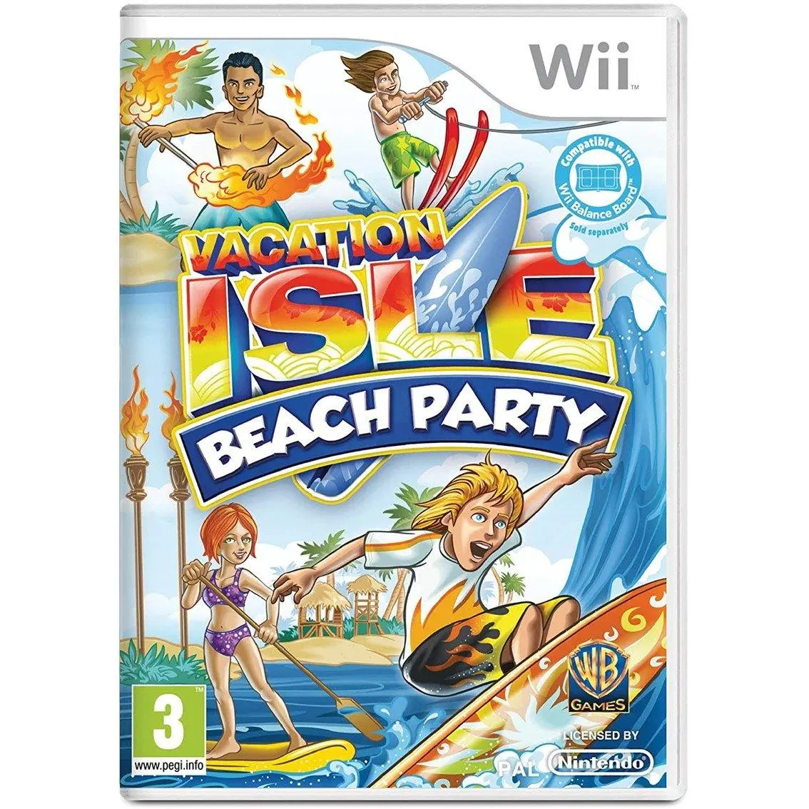 Wii Vacation Isle Beach Party (Pal) 1
