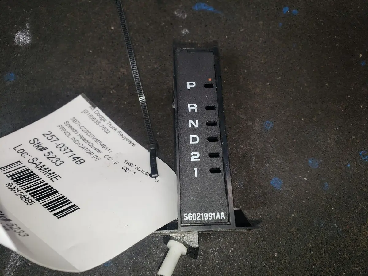 1997 Ram 2500 Automatic Transmission Prndl Indicicator. Part Number 56020315 1