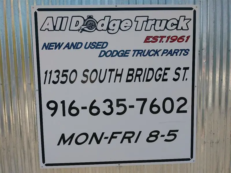 1997 Dodge Ram 2500 Diesel Federal At Powertrain Control Module (Pcm). Part Numb 2