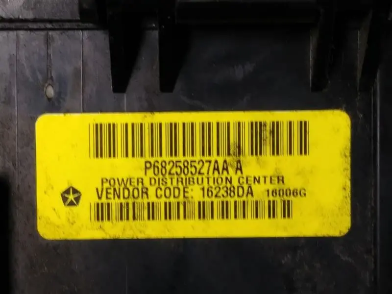2016 Dodge Ram1500 Totally Intergrated Power Module. Part Number 68258527Aa 2