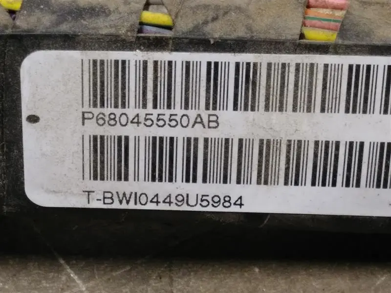 2009 Ram 2500 Dash Wire Harness. Part Number 68045550Ab 2