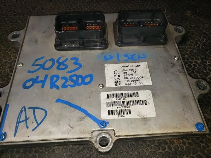 2004 Dodge Ram2500 High Output Diesel Ecm. Part Number 5086172Ab 1