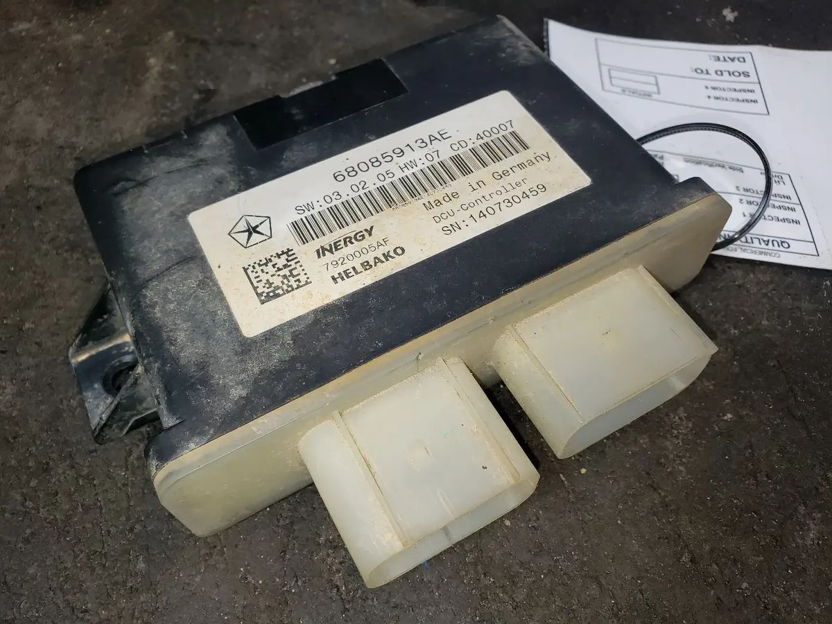 2014 Ram 3500 Diesel Exhaust Fluid (Def) Pump Module. Part Number 68085913Af 1