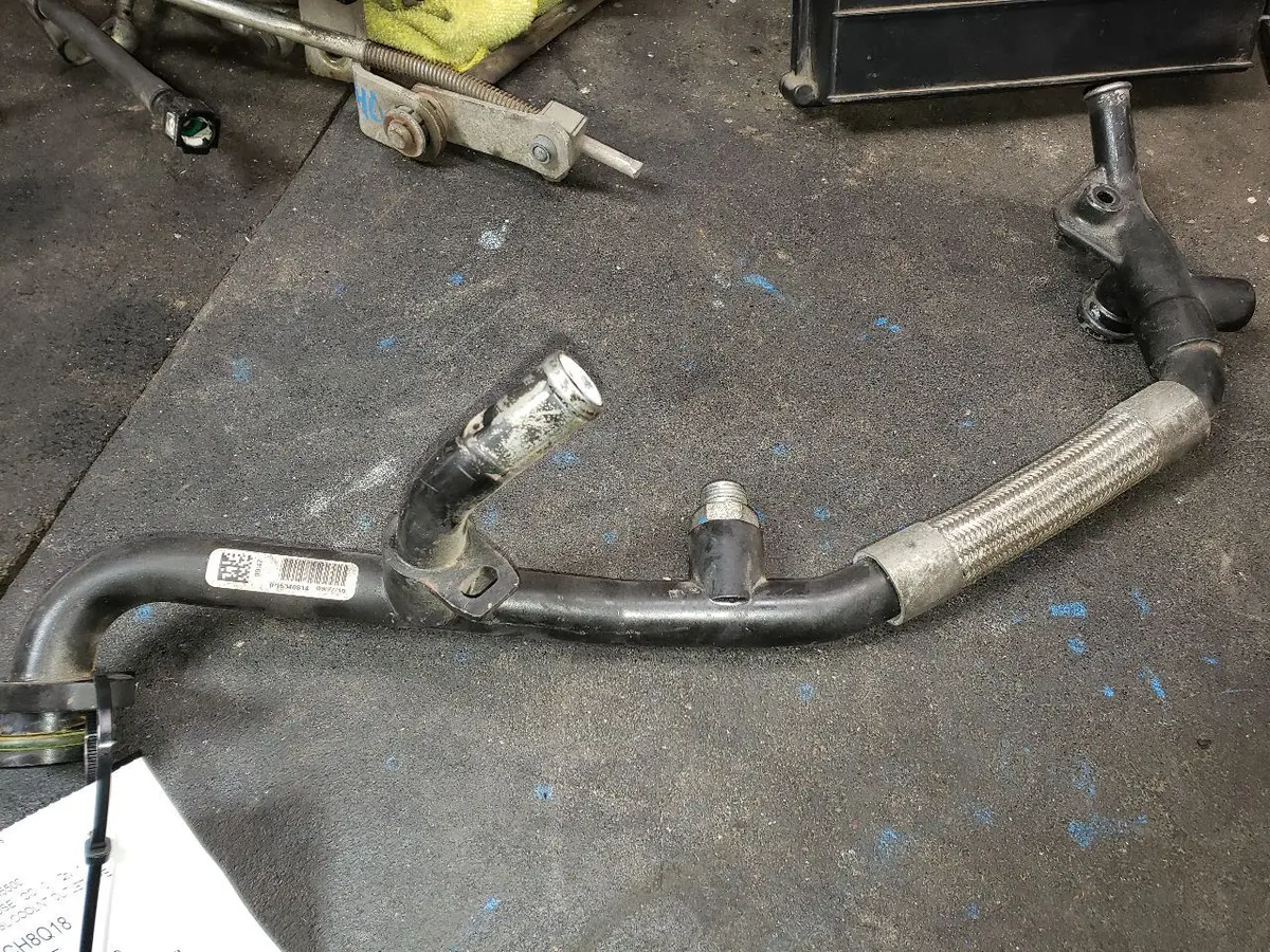 2018 Ram 5500 Diesel Exhaust Coolant Outlet Pipe. Part Number 5340814 1