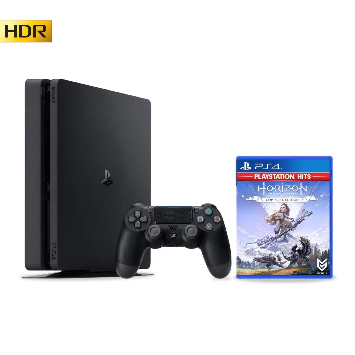 Ps4 Slim Console 1Tb Black With 1 Game - Refurbished 1