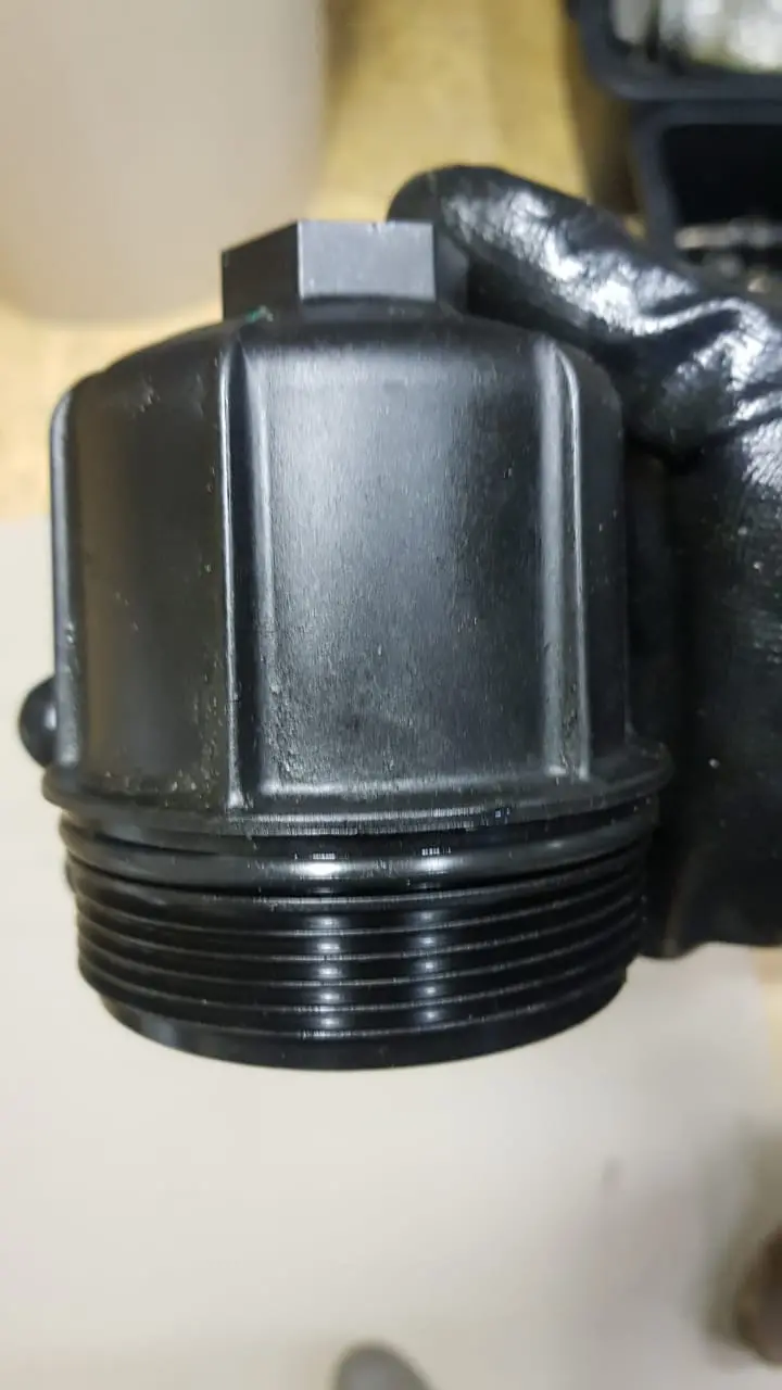 Audi Oil Filter Housing, Part Number: 079115403A 1