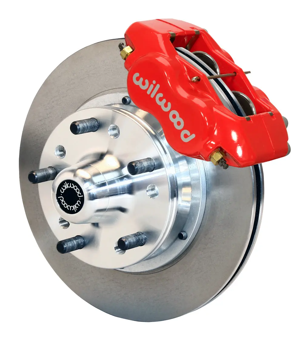 Front Disc Brake Wheel Kit 11" Wilwood A Body For 10" Spindles 1965-72 1
