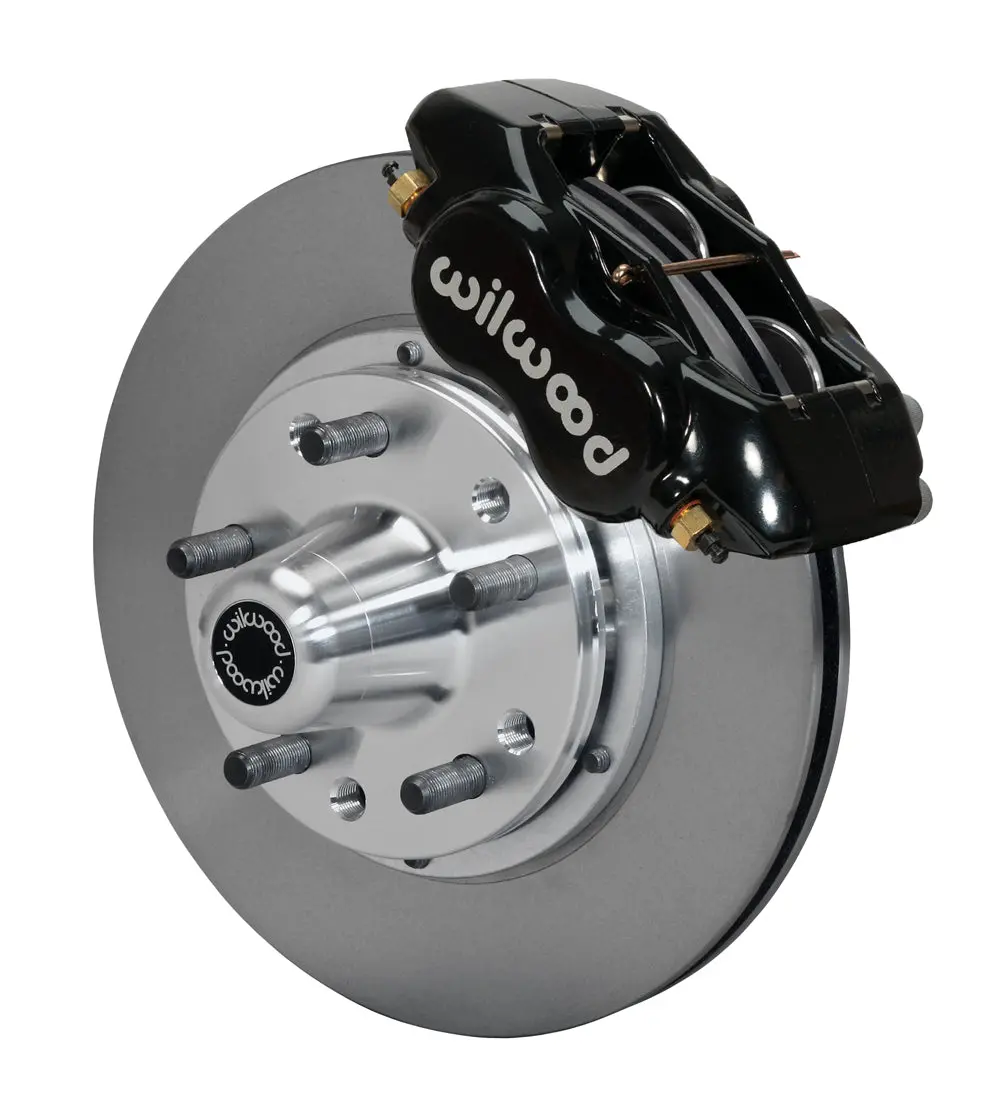 Front Disc Brake Wheel Kit 11" Wilwood A Body For 9" Drum Spindles 1962-72 1