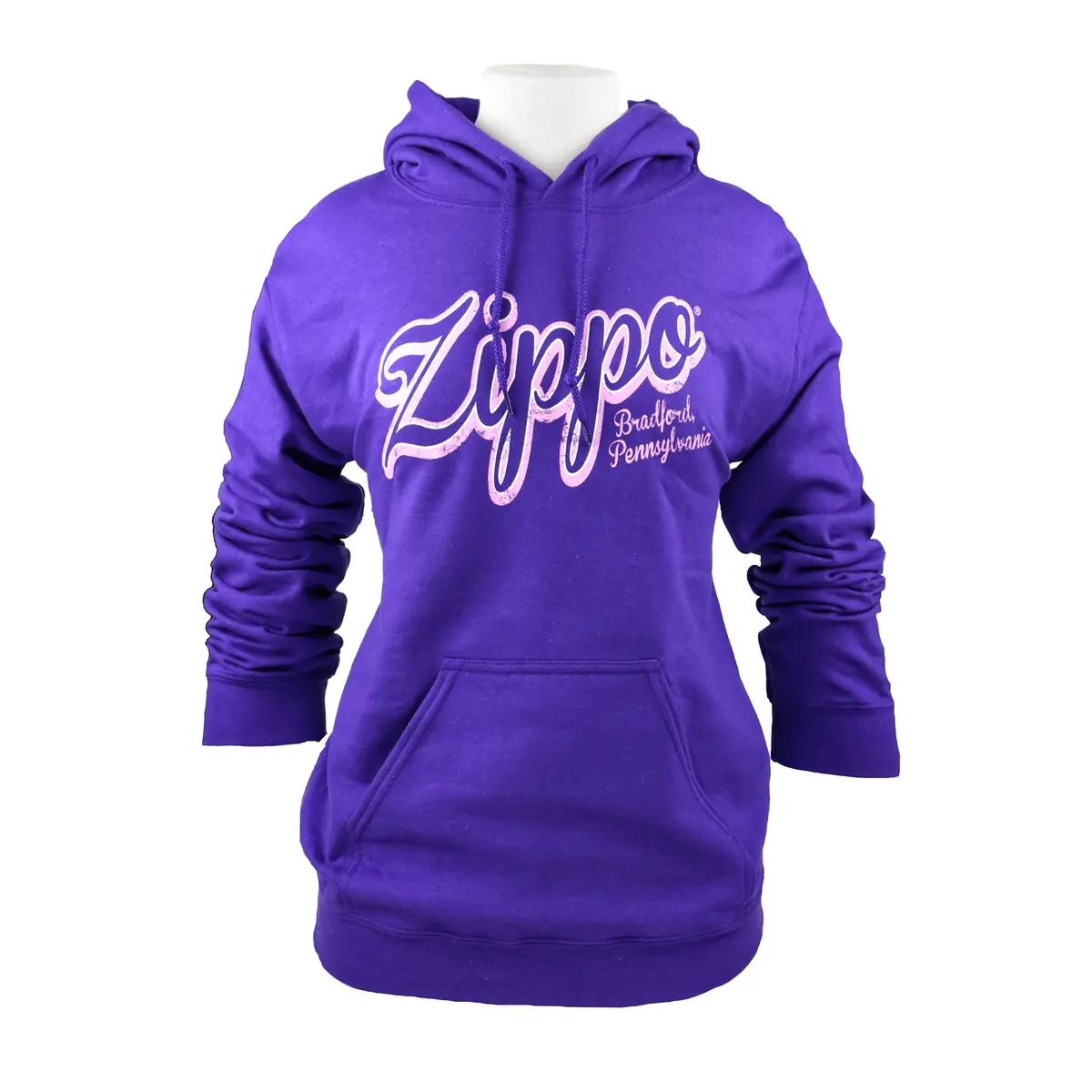 Zippo Bradford, Pa Purple Hoodie 1