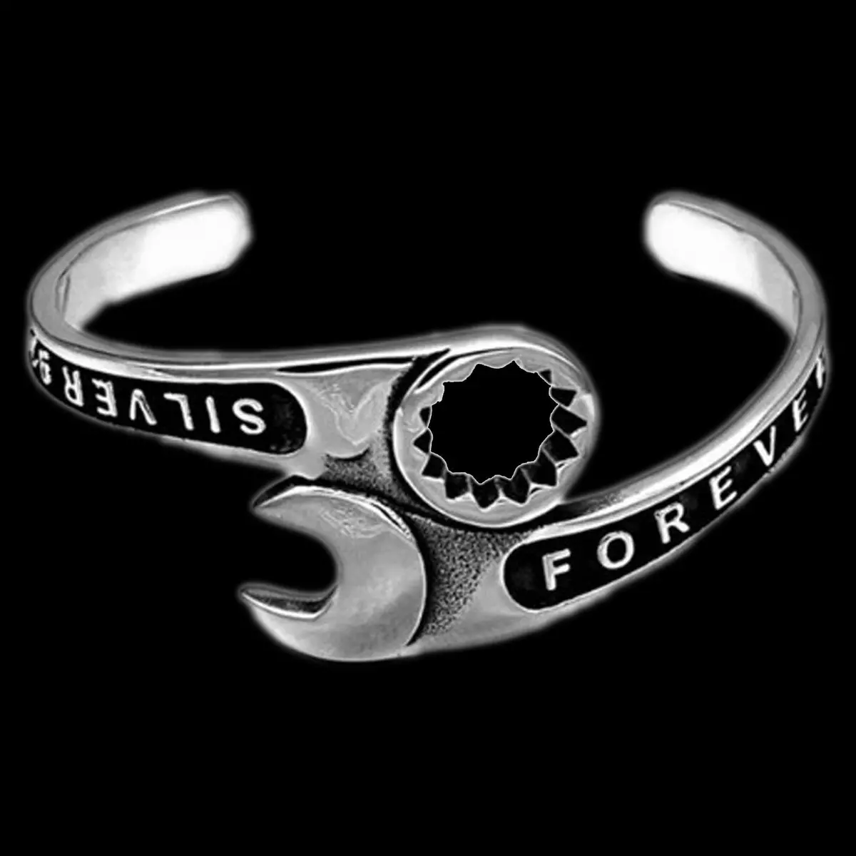 Wrench Bangle Bracelet 1