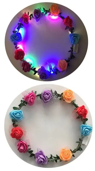 Light Up Flower Crowns 1